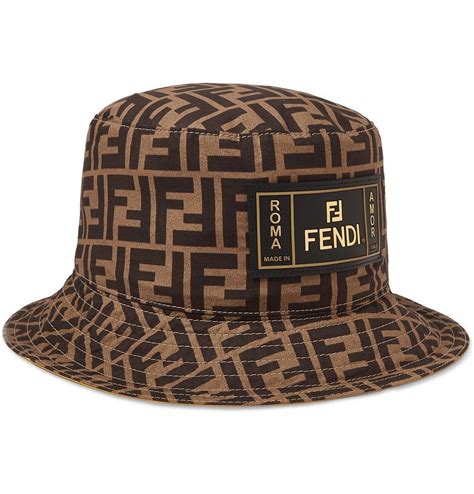 fendi bucket hat|fendi fuzzy bucket hat.